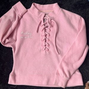 Pink Oversized Sweater